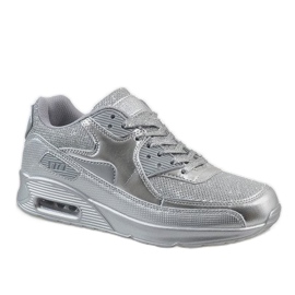 DN7-19 silver neon trainers grey DN7-19 silver neon trainers grey
