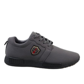 Gray sports shoes from Adamo grey