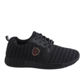 Black sports shoes from Adamo