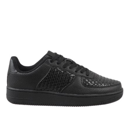 Black Air Force sports shoes Black Air Force sports shoes