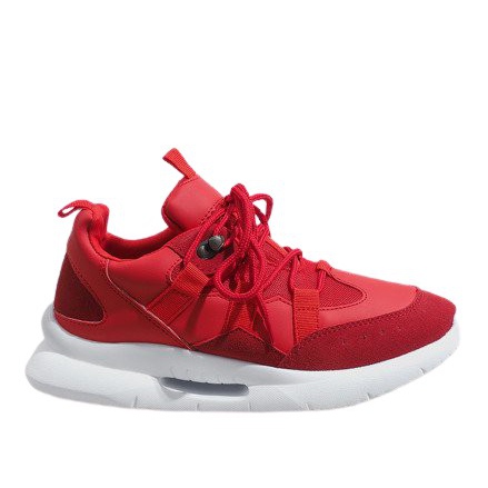 Red fashionable sports shoes R-375