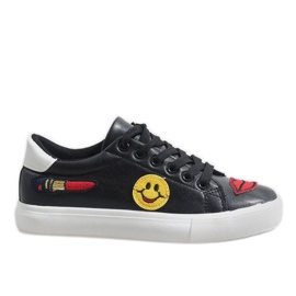 Black sneakers BL75 stamp Black sneakers BL75 stamp