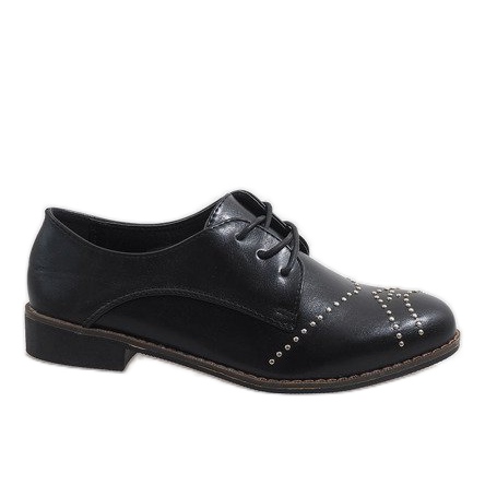 Black Jazz Shoes Brads HH-82