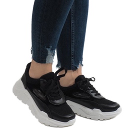 Black fashionable PP-37 sports shoes