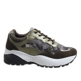 Green fashionable sports shoes, camo LT013 Green fashionable sports shoes, camo LT013