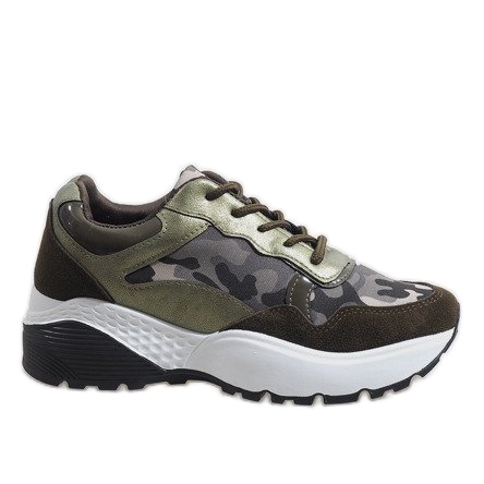 Green fashionable sports shoes, camo LT013 Green fashionable sports shoes, camo LT013