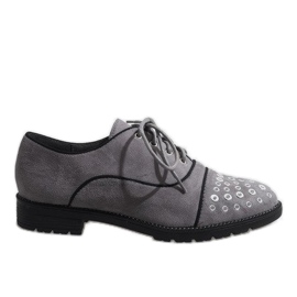 Gray Jazz Shoes Brads ST2721 grey