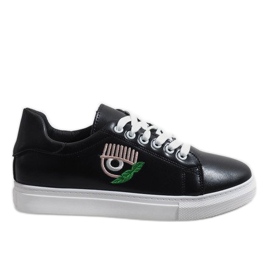 Black sneakers HS706 Black sneakers HS706