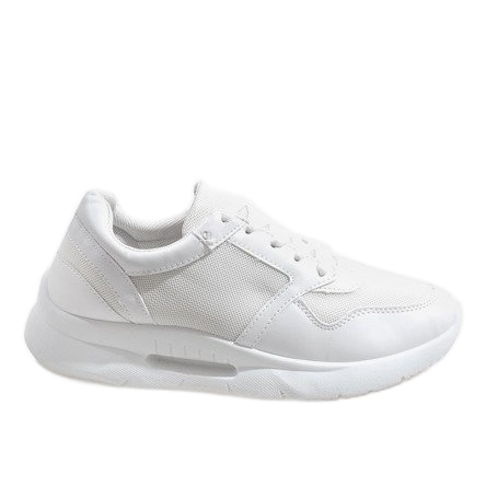 White fashionable sports shoes LS180406