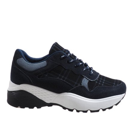 Fashionable navy blue sports shoes 61012 Fashionable navy blue sports shoes 61012
