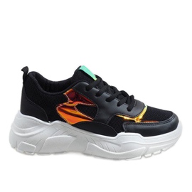 Black fashionable sports shoes 2018-3