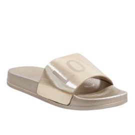 Love 812A golden slippers