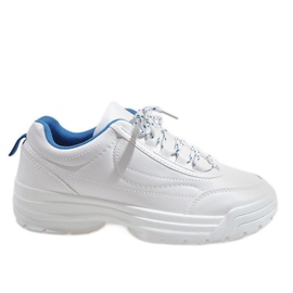 White fashionable sports shoes 6256 White fashionable sports shoes 6256