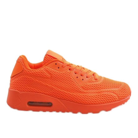Orange sports shoes Z2014-5