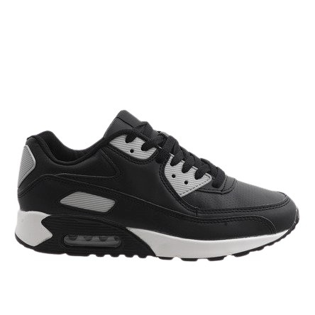 Black sports shoes Z2140-2