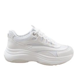 White fashionable sports shoes BO-15 White fashionable sports shoes BO-15