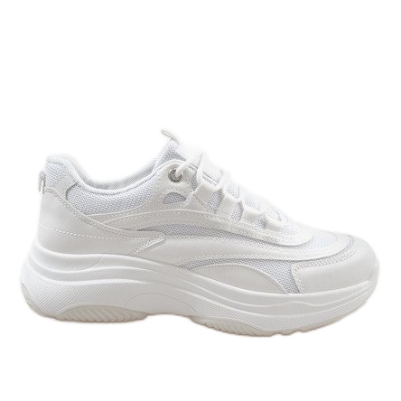 White fashionable sports shoes BO-15