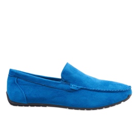 Elegant navy blue shoes from AB07-6 loafers Elegant navy blue shoes from AB07-6 loafers
