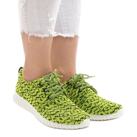 JX-65 green sports shoes