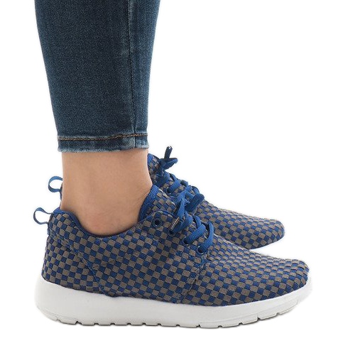 Blue A5126 sports shoes