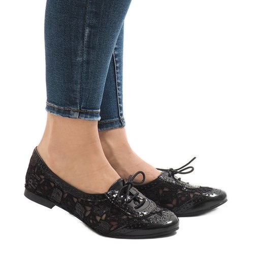 HC236 black lace sneakers HC236 black lace sneakers