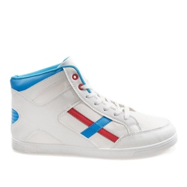 White men's sports shoes HY-1607 multicolored