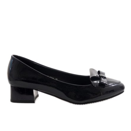 Black high heels GF-A166