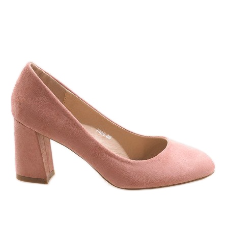 Pink high-heeled pumps 7436 Pink high-heeled pumps 7436