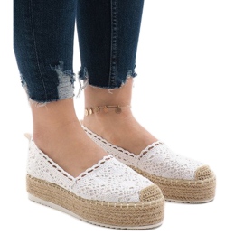 white sneaker espadrilles