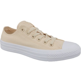 Converse Ctas Ox W 163306C shoes beige Converse Ctas Ox W 163306C shoes beige