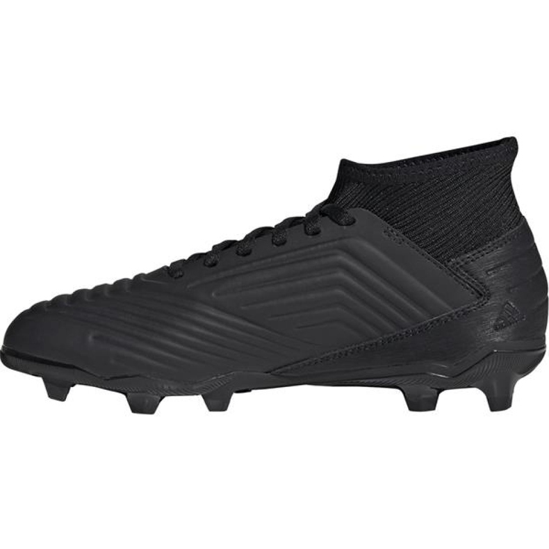 Adidas Predator 19.3 Fg Jr G25794 football boots black black Adidas Predator 19.3 Fg Jr G25794 football boots black black