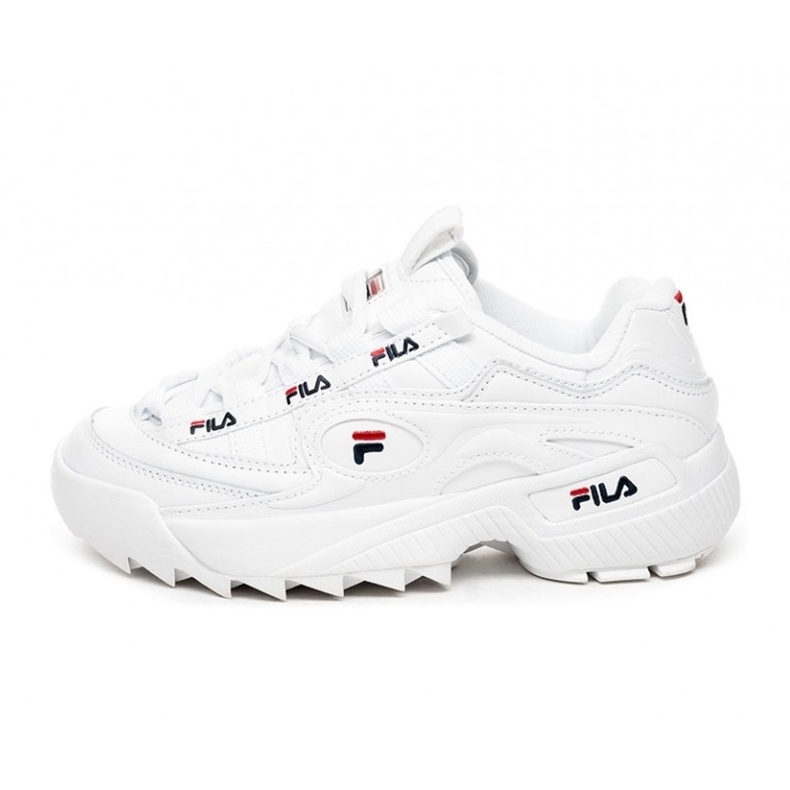 D Formation Wmn 125 White FILA Navy FILA Red
