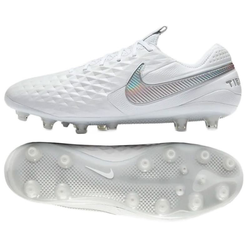 Nike Tiempo Legend 8 Elite AG-Pro M BQ2696-100 football shoe white white