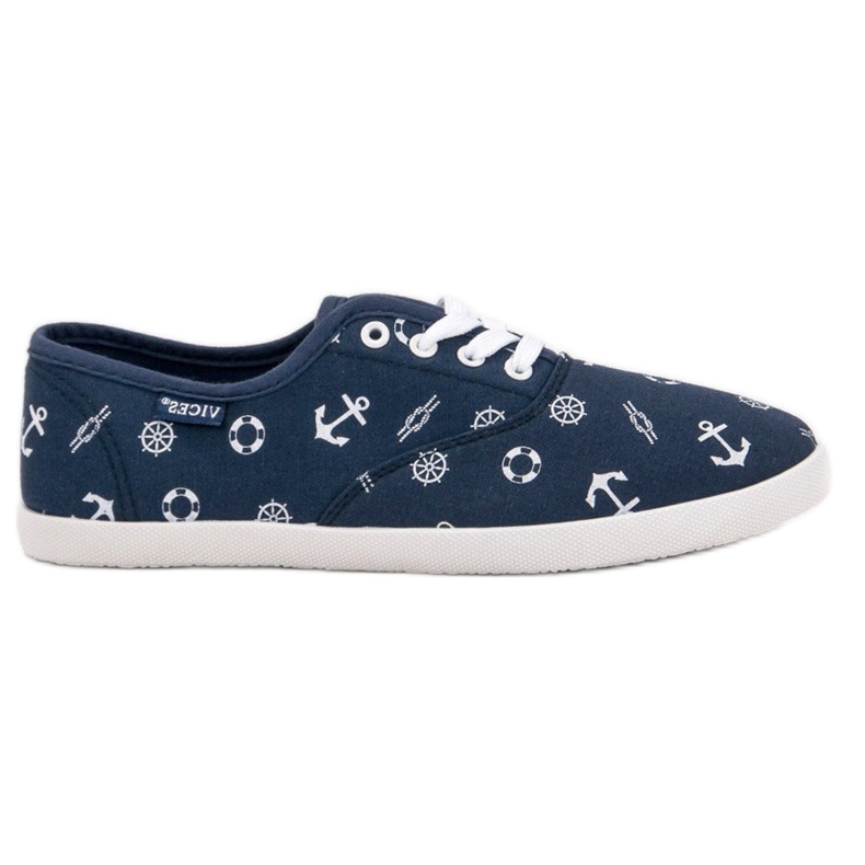 VICES sailor sneakers blue