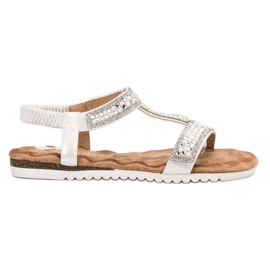 Emaks Decorated Women's Sandals grey