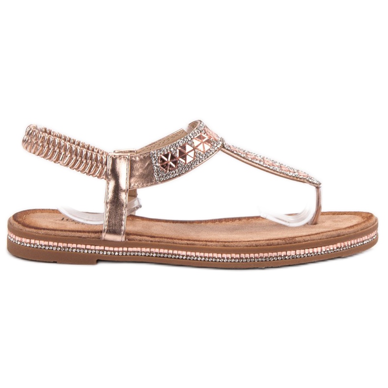 SHELOVET Pink sandals of flip-flops