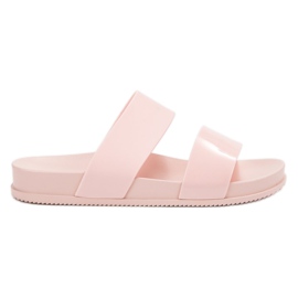 SHELOVET Fashionable Rubber Slippers pink SHELOVET Fashionable Rubber Slippers pink