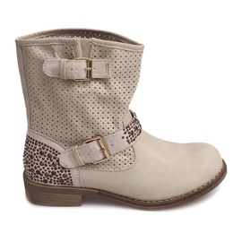 Boots Saszki 8893 Beige
