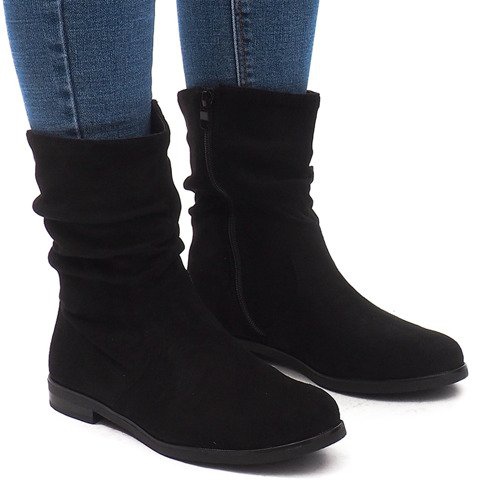 Warm Boots Jodhpur L7355 Black