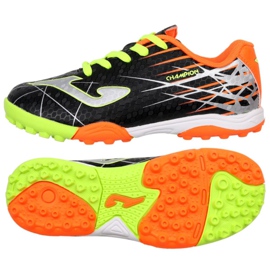 Joma Champion 901 Tf Jr CHAJS.901.TF football boots black black Joma Champion 901 Tf Jr CHAJS.901.TF football boots black black