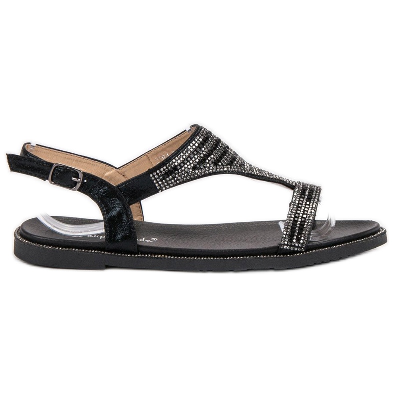 Super Mode Stylish Black Sandals