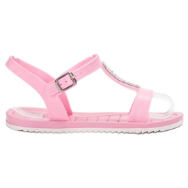 SHELOVET Rubber Sandals pink