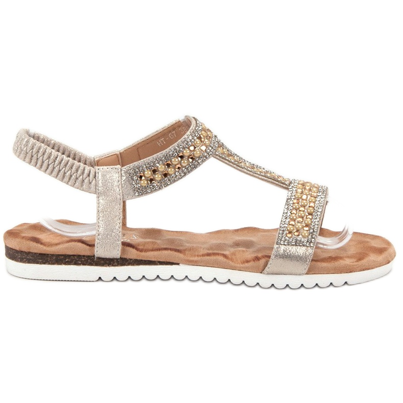 Emaks Decorated Women's Sandals yellow