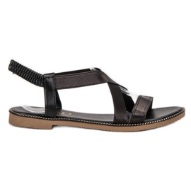 SHELOVET Sandals With Rubber black