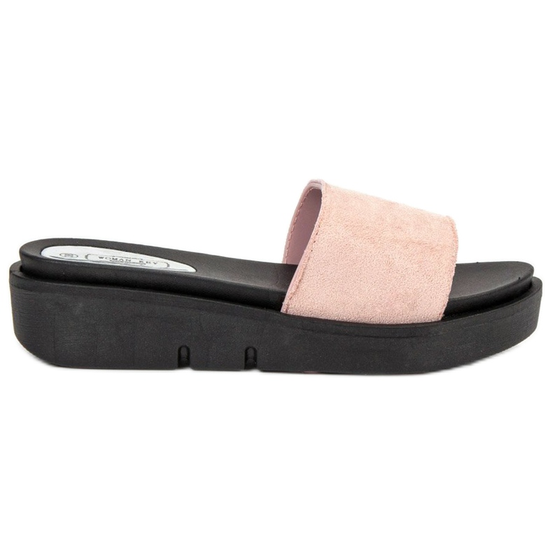 SHELOVET Wedge Sandals pink