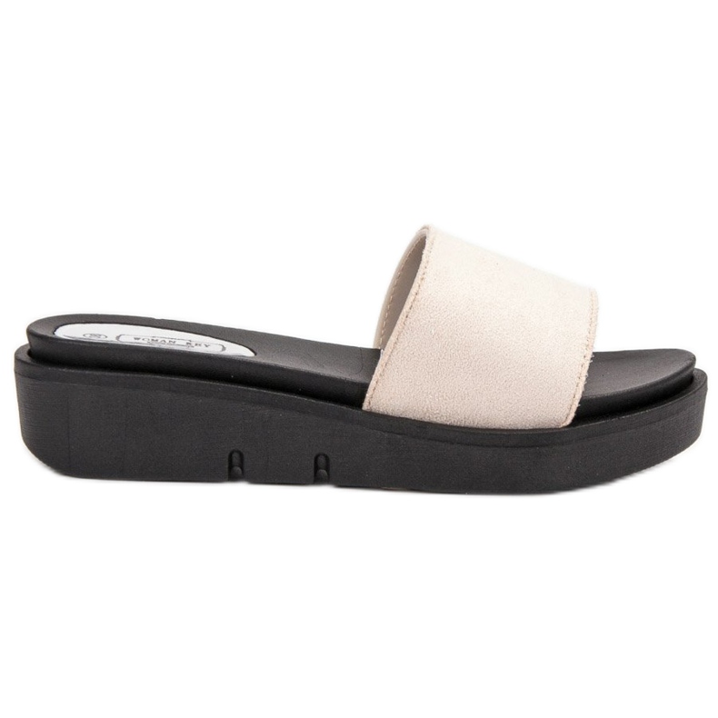 SHELOVET Wedge Sandals brown