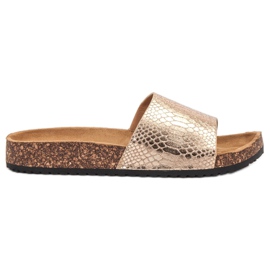 Jumex Golden Women's Slippers