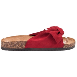 Super Me Fashionable Red Slippers