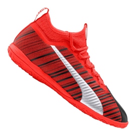 Indoor shoes Puma One 5.3 It M 105649-01 multicolored red Indoor shoes Puma One 5.3 It M 105649-01 multicolored red