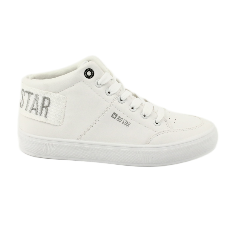 High Sneakers Big Star EE274352 white grey High Sneakers Big Star EE274352 white grey